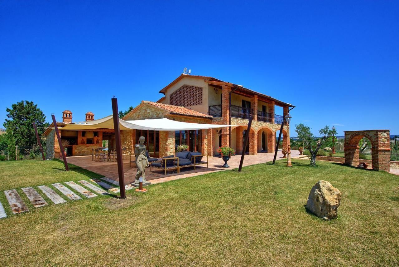 Villa Massimiliano By Posarellivillas Volterra Exterior foto