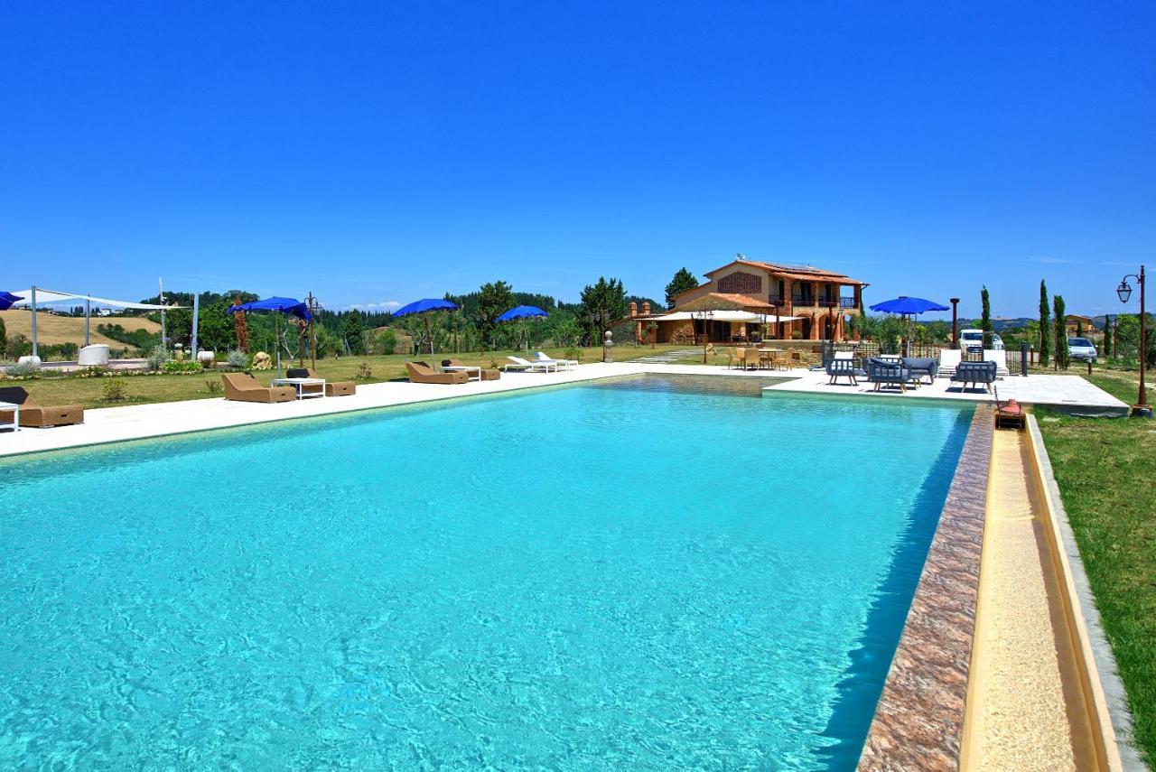 Villa Massimiliano By Posarellivillas Volterra Exterior foto